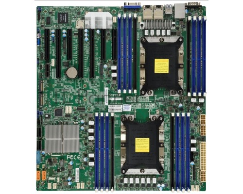 Материнская Плата SuperMicro MBD-X11DPH-I-O Soc-2011 iC621 eATX 16xDDR4 10xSATA3 SATA RAID 88E1512 2хGgbEth Ret Материнская Плата SuperMicro MBD-X11DPH-I-O Soc-2011 iC621 eATX 16xDDR4 10xSATA3 SATA RAID 88E1512 2хGgbEth Ret