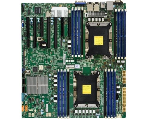 Материнская Плата SuperMicro MBD-X11DPH-I-O Soc-2011 iC621 eATX 16xDDR4 10xSATA3 SATA RAID 88E1512 2хGgbEth Ret Материнская Плата SuperMicro MBD-X11DPH-I-O Soc-2011 iC621 eATX 16xDDR4 10xSATA3 SATA RAID 88E1512 2хGgbEth Ret
