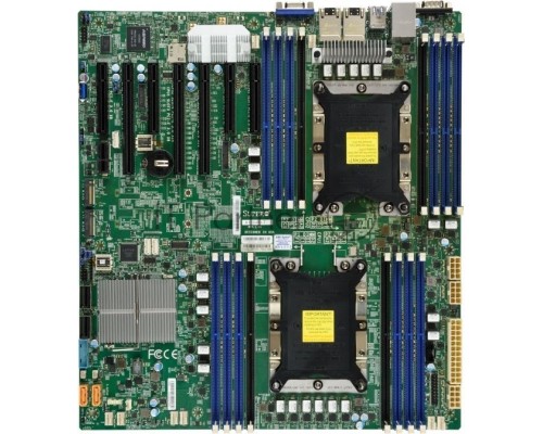 Материнская Плата SuperMicro MBD-X11DPH-I-O Soc-2011 iC621 eATX 16xDDR4 10xSATA3 SATA RAID 88E1512 2хGgbEth Ret Материнская Плата SuperMicro MBD-X11DPH-I-O Soc-2011 iC621 eATX 16xDDR4 10xSATA3 SATA RAID 88E1512 2хGgbEth Ret