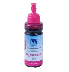 Чернила NV Print-INK100 универсальные Magenta на водной основе для аппаратов Сanon, Epson, НР,Lexmark (100ml) Китай