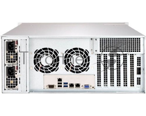 Платформа SuperMicro 6049P-E1CR24H noCPU(2)Scalable/TDP 70-205W/ no DIMM(16)/ 3108RAID HDD(24)LFF/ 2x10Gbe/ 5xFH/ 2x1200W
