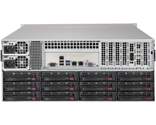 Платформа SuperMicro 6049P-E1CR36L noCPU(2)Scalable/TDP 70-205W/ no DIMM(16)/ 3008RAID HDD(36)LFF/ 2x10Gbe/ 5xFH/ 2x1200W