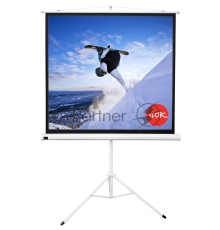 Экран 127x127см TriScreen 1:1 напольный рулонный белый  71'