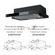 Вытяжка встраиваемая LEX HUBBLE G 500 BLACK  570м3/час LED лампы