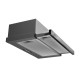 Вытяжка встраиваемая LEX HUBBLE 2M 600 INOX  820м3/час LED лампы