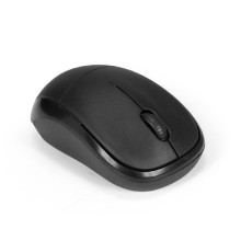 Exegate EX294837RUS Беспроводная мышь ExeGate Professional Standard SR-9065 (радиоканал 2,4 ГГц, USB, оптическая, 1000dpi, 3 кнопки и колесо прокрутки, черная, Color Box)