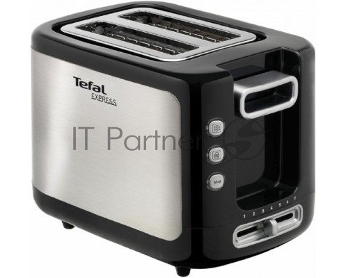 Тостер Tefal TT365031 850Вт серебристый/черный