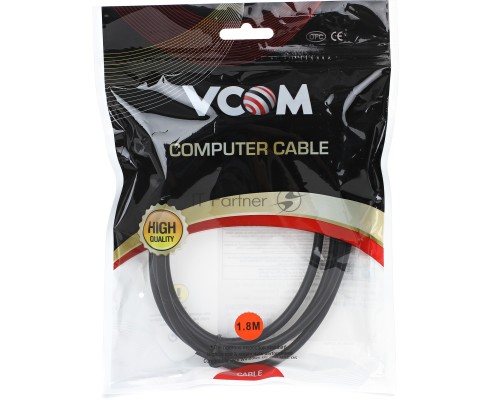 Кабель-переходник DisplayPort M --> DVI M  1,8м VCOM <CG606-1.8M>