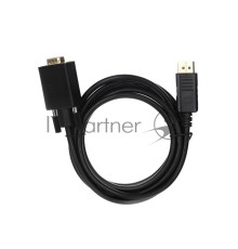 Кабель-переходник DisplayPort --> VGA_M/M 1,8м VCOM <CG607-1.8M>