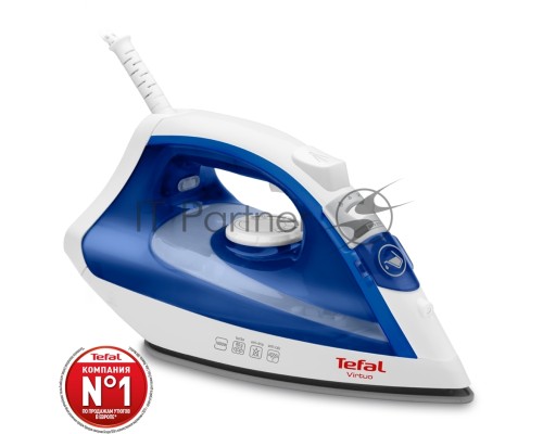 Утюг Tefal FV1711E0 1800Вт синий/белый