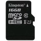 Флеш карта microSD 16GB Kingston microSDHC Class 10 UHS-I U1 Canvas Select (SD адаптер) 80MB/s