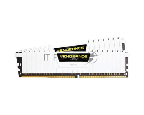 Модуль памяти Corsair DIMM DDR4 2x8Gb 3200MHz CMK16GX4M2B3200C16W RTL PC4-25600 CL16 288-pin 1.35В