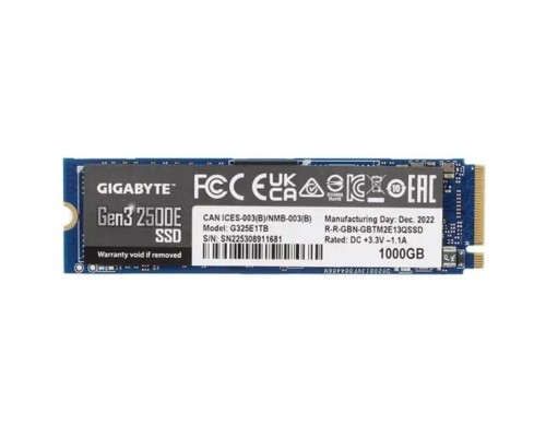 [носитель информации ] Gigabyte SSD 1TB G325E1TB  M.2 NVMe PCIe 3.0