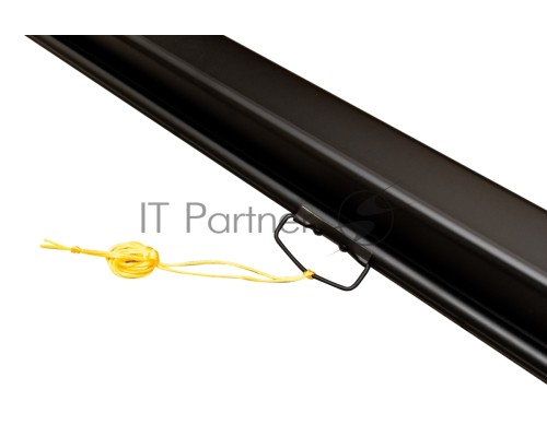 Экран 180x180см Wallscreen 1:1 настенно-потолочный рулонный ЧЕРНЫЙ 100'