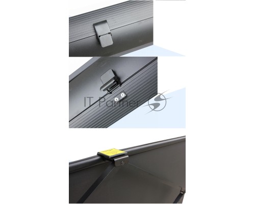 Экран 69x122см Floor Stand Screen 16:9 портативный напольный рулонный черный 55'