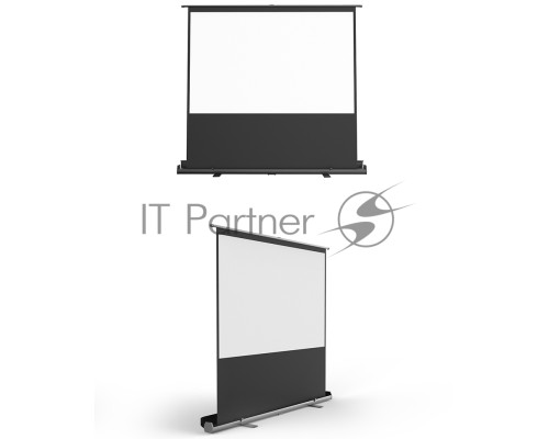 Экран 69x122см Floor Stand Screen 16:9 портативный напольный рулонный черный 55'