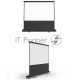 Экран 69x122см Floor Stand Screen 16:9 портативный напольный рулонный черный 55'