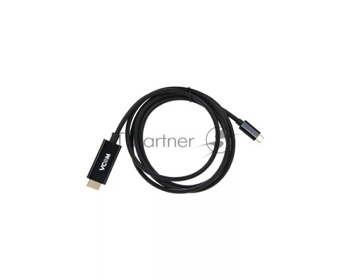 Кабель-адаптер VCOM CU423C-1.8M USB 3.1 Type-Cm --> HDMI A(m) 3840x2160@30Hz, 1.8m