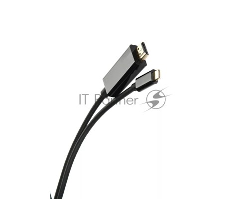 Кабель-адаптер VCOM CU423C-1.8M USB 3.1 Type-Cm --> HDMI A(m) 3840x2160@30Hz, 1.8m