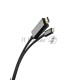 Кабель-адаптер VCOM CU423C-1.8M USB 3.1 Type-Cm --> HDMI A(m) 3840x2160@30Hz, 1.8m