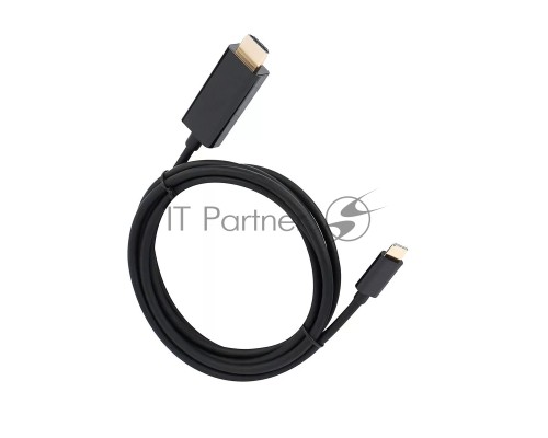 Кабель-адаптер VCOM CU423C-1.8M USB 3.1 Type-Cm --> HDMI A(m) 3840x2160@30Hz, 1.8m