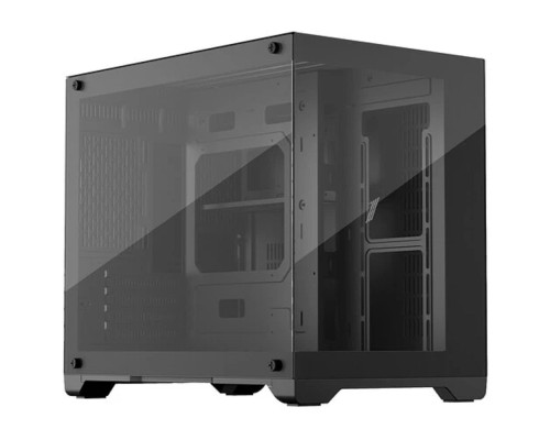 [Корпус] 1STPLAYER MEGAVIEW MV6-T Black / mATX / MV6-TP-BK