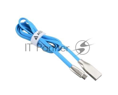 USB кабель ACD-Infinity MicroUSB ~ USB-A TPE, 1.2м, синий (ACD-U922-M1L)