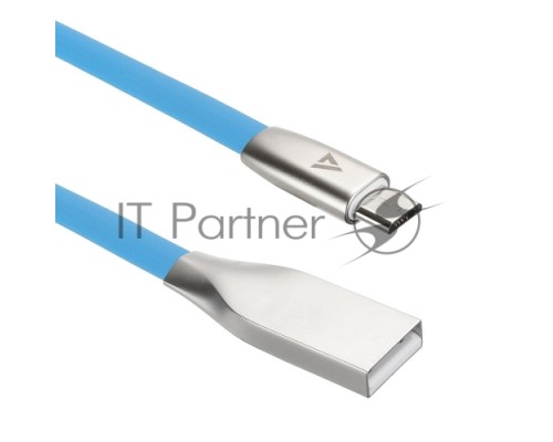 USB кабель ACD-Infinity MicroUSB ~ USB-A TPE, 1.2м, синий (ACD-U922-M1L)
