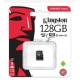 Карта памяти MicroSDXC 128GB  Kingston Class 10 UHS-I U1 Canvas Select  [SDCS/128GBSP]