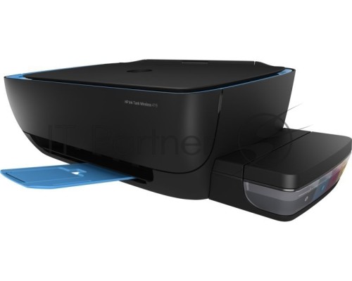 МФУ HP Ink Tank Wireless 419 AiO (Z6Z97A), 4-цветный струйный СНПЧ принтер/сканер/копир A4, 19 (16 цв) стр/мин, 1200 dpi, CISS, 1tray 60, USB2.0/Wi-Fi, автомат.клапан перекрытия подачи чернил (Старт.чернила: 15000 стр черн и по 8000 стр CMY. Гар. 1 год. 