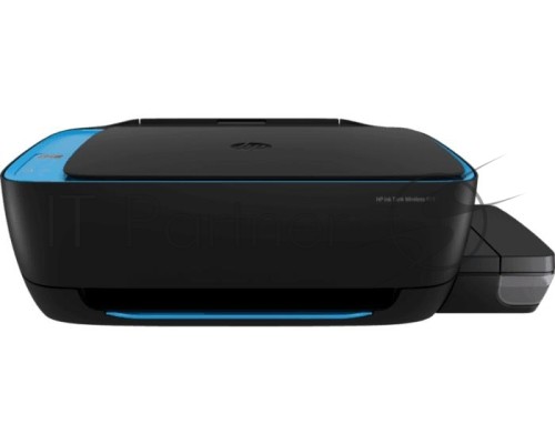 МФУ HP Ink Tank Wireless 419 AiO (Z6Z97A), 4-цветный струйный СНПЧ принтер/сканер/копир A4, 19 (16 цв) стр/мин, 1200 dpi, CISS, 1tray 60, USB2.0/Wi-Fi, автомат.клапан перекрытия подачи чернил (Старт.чернила: 15000 стр черн и по 8000 стр CMY. Гар. 1 год. 