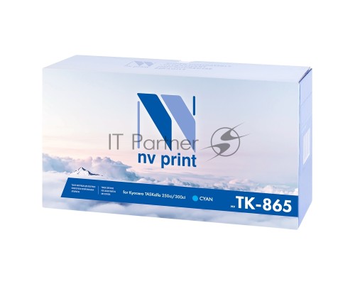 Картридж NVPrint совместимый Kyocera TK-865 Cyan для TASKalfa 250ci/300ci (12000k)
