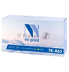 Картридж NVPrint совместимый Kyocera TK-865 Yellow для TASKalfa 250ci/300ci (12000k)