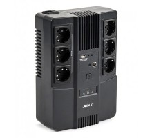 ИБП Бастион SKAT-UPS 600 AI {Line-interactive, 600/360Вт, USB/RJ-45, АКБ 1х 7Ач, сверху ЕВРО 3+3, реестр МПТ} (8998)