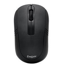 Мышь беспроводная ExeGate Professional Standard SR-9021 черный, 1200 dpi, радиоканал, USB, кнопки - 3