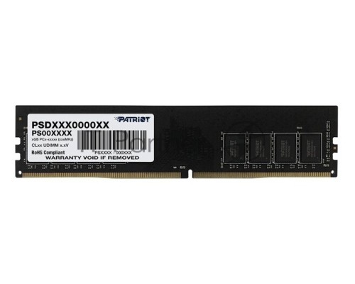 Оперативная память Patriot 8Gb DDR4 2666MHz (pc-21300) PSD48G266681 CL19 DIMM 288-pin 1.2В single rank Оперативная память Patriot 8Gb DDR4 2666MHz (pc-21300) PSD48G266681 CL19 DIMM 288-pin 1.2В single rank