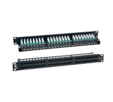 CABEUS PLHD-48-CAT.5E-DUAL IDC-1U ПАТЧ-ПАНЕЛЬ ВЫСОКОЙ ПЛОТНОСТИ 19