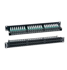 CABEUS PLHD-48-CAT.5E-DUAL IDC-1U ПАТЧ-ПАНЕЛЬ ВЫСОКОЙ ПЛОТНОСТИ 19
