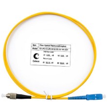 Cabeus FOP(s)-9-SC-FC-1m Шнур оптический simplex SC-FC 9/125 sm 1м LSZH