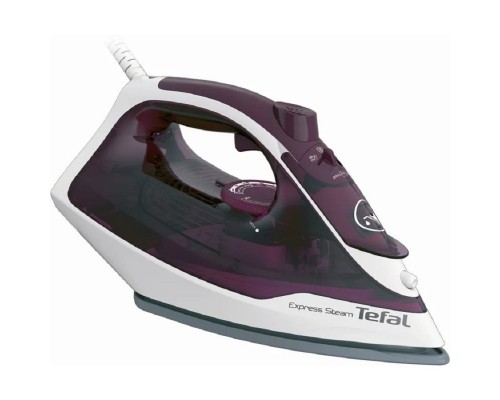[Утюг] TEFAL FV2835E0 Утюг, 2400Вт, 160г, белый/сиреневый
