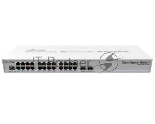 Маршрутизатор 24PORT 1000M CRS326-24G-2S+RM MIKROTIK