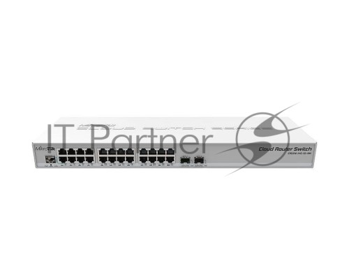 Маршрутизатор 24PORT 1000M CRS326-24G-2S+RM MIKROTIK