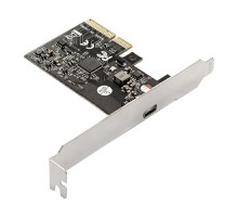 Exegate EX293839RUS Контроллер  EXE-321 (PCI-E x4 v3.0, 20Gbps (USB3.2 GEN2x2) Type-C ext., ASMedia Chipset ASM3242)