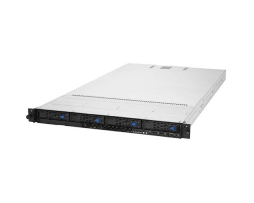 [серверная платформа] Asus 90SF0153-M00470 RS700-E10-RS4U, 1U, 2xLGA4189 (3rd Gen Scalable), 32 DDR4, 4x3.5/2.5 hot-swap bays (4x NVMe/SAS/SATA), 2xM.2 slots(2280), 3xPCIe x16, Aspeed AST2600,  X710-AT2 2x10G, 2x1600W