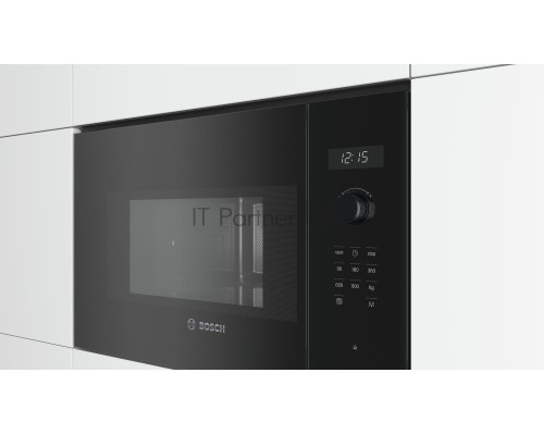 Микроволновая Печь Bosch BFL554MB0 20л. 900Вт черный (встраиваемая)