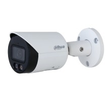 DAHUA DH-IPC-HFW2849SP-S-IL-0360B Уличная цилиндрическая IP-видеокамера SmartDualLight 8Мп, 1/2.7” CMOS, объектив 3.6мм, видеоаналитика, микрофон, ИК 30м, LED 30м, IP67, металл