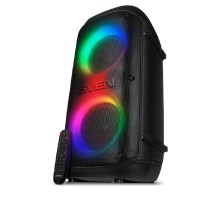 Портативная акустика 2.0 Sven PS-800 SV-021511 черная (100 Вт, TWS, BT, FM, USB, microSD, LED-диспле