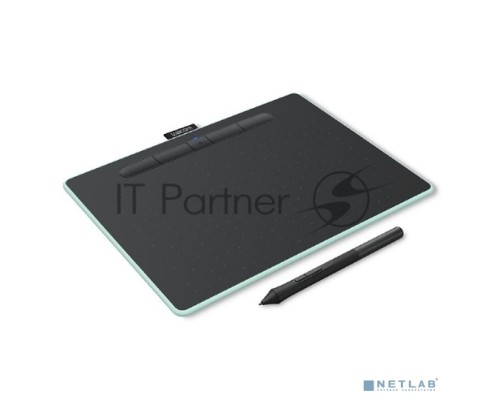 Планшет для рисования Wacom Intuos M Bluetooth CTL-6100WLE-N Bluetooth/USB фисташковый