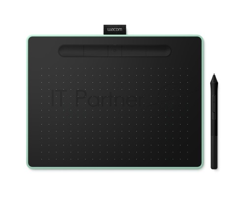 Планшет для рисования Wacom Intuos M Bluetooth CTL-6100WLE-N Bluetooth/USB фисташковый