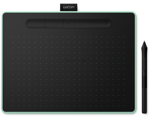 Планшет для рисования Wacom Intuos M Bluetooth CTL-6100WLE-N Bluetooth/USB фисташковый